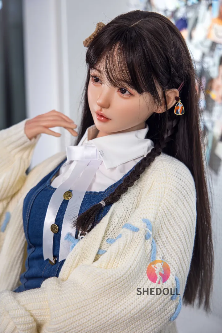 SheDoll Luna-Lune ตุ๊กตายางซิลิโคน 150 ซม. คัพ B, ผิวสัมผัสเสมือนจริง
